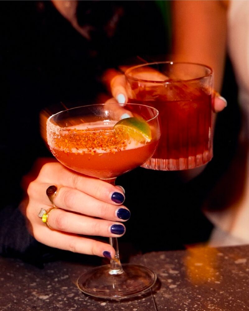 Signature cocktails at Dr Goodes